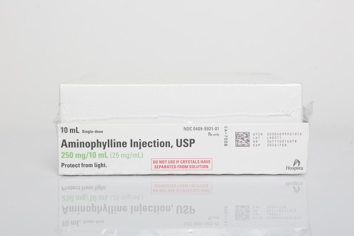apolina サマカプ25 AMINOPHYLLINE 250MG/10mL 25 VIALS | Amatheon